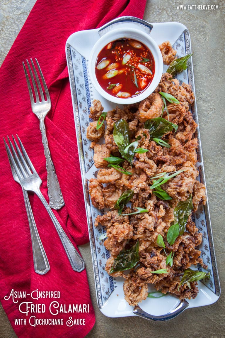 Asian Fried Calamari | Asian Fried Calamari Recipe | Eat the Love