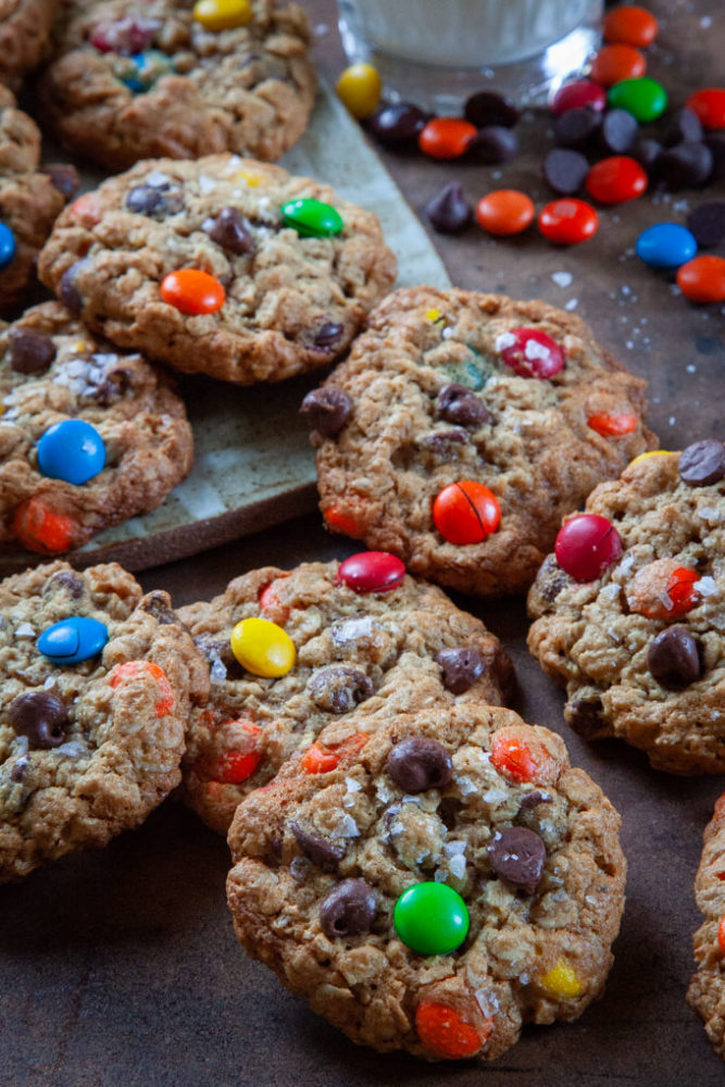 The Food Librarian: Pioneer Woman's Monster Cookies with M&Ms